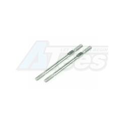 Miscellaneous All 64 Titanium 3mm Turnbuckle - 48mm (2 Pcs) by 3Racing
