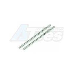 Miscellaneous All 64 Titanium 3mm Turnbuckle - 62mm (2 Pcs) by 3Racing