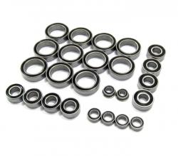 Axial EXO High Performance Full Ball Bearings Set Rubber Sealed (25 Total) by Boom Racing
