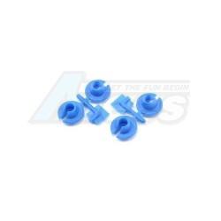 HPI Savage 21 RPM (#73155) Blue Shock Spring Cups - Losi Traxxas Assoc. MGT & HPI Savage Shocks by RPM