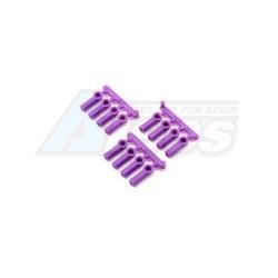 Miscellaneous All RPM (#73378) Heavy Duty Rod Ends (12) 4-40 Purple by RPM