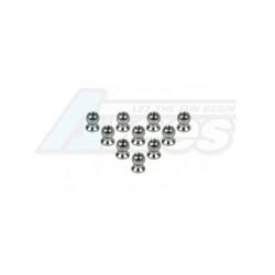 3Racing Sakura D3 CS Sport 5.8mm Hex Ball Stud L=5 (10 Pcs) - Silver by 3Racing