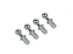 3Racing Sakura FGX 4mm Ball Stud M3 X 5mm (4 Pieces) For 3Racing Sakura FGX by 3Racing