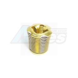 HPI Savage X 13 Fin Engine Heatsink For Savage - Gold by 3Racing
