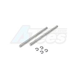 HPI Savage X 64 Titaium Outer Pivot Shaft For Savage by 3Racing