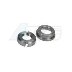 Mugen Seiki MRX-4 Titanium Clutch Bell Spring Cup For Mrx-4 by 3Racing
