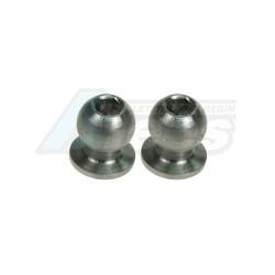 Mugen Seiki MRX-4 64 Titanium 7mm Ball - Rear Hub For Mrx-4 by 3Racing