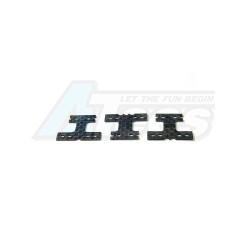 Kyosho Mini-Z MR-02 Graphite H Plate For Mini-Z II (mm) Chassis (Soft Medium Hard) by 3Racing