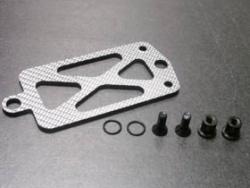 Kyosho V-One-RRR Ssg Graphite Receiver Plate For V One Rrr by 3Racing