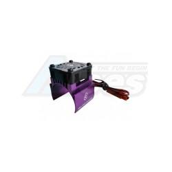 Miscellaneous All Motor Heat Sink W/hight Speed Fan For 540 Motor (High Finger) - Purple by 3Racing