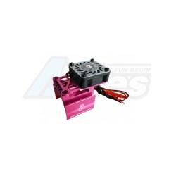 Miscellaneous All Extended Motor Heat Sink W/high Speed Fan For 540 Motor (high Finger) - Pink by 3Racing