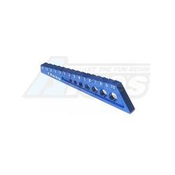 Miscellaneous All Chassis Droop Gauge -4 To 10mm - Blue by 3Racing