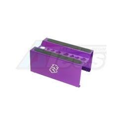 Miscellaneous All Aluminium Setting Stand For 1/8 Ep / Gp - Purple by 3Racing