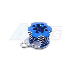 Kyosho Mini Inferno Speed Control Engine Heatsink For Mini Inferno - Blue/SSG by 3Racing