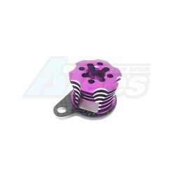 Kyosho Mini Inferno Speed Control Engine Heatsink For Mini Inferno - Purple/Woven by 3Racing