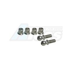 Tamiya TA05 IFS Titanium King Pin Set For TA-05IFS by 3Racing