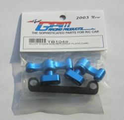 Tamiya TB01 ALUMINUM STEERING ASSEMBLY + GRAPHITE CONNECTOR by GPM Racing