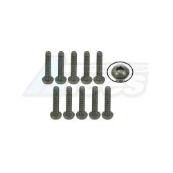 Miscellaneous All M2 x 10 Titanium Button Head Hex Socket Machine (10 Pieces) by 3Racing