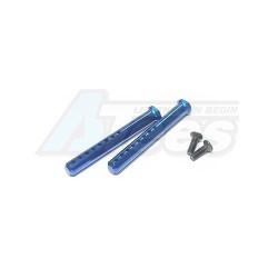 Miscellaneous All Aluminium Body Post 50mm - Blue by 3Racing