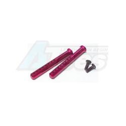Miscellaneous All Aluminium Body Post 50mm - Red by 3Racing