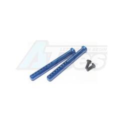 Miscellaneous All Aluminium Body Post 60mm - Blue by 3Racing