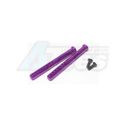 Miscellaneous All Aluminium Body Post 60mm - Purple by 3Racing