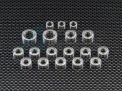 Tamiya CC01 CC01 Full Set Bearing 18 Pieces (5x11x4mm-11pcs 5x8x2.5mm-3pcs 6x12x4mm-2pcs 10x15x4mm-2pcs) by GPM Racing