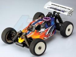 Miscellaneous All 1/8 Buggy RTR Printed Lexan Body Shell by Matrixline RC