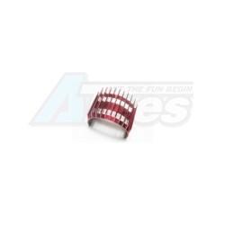 Miscellaneous All Motor Heat Sink For 540 Motor (High Finger) - Red by 3Racing