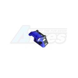 Miscellaneous All Aluminium Brushless 540 Motor Heatsink With Cooling Fan Blue Color by 3Racing