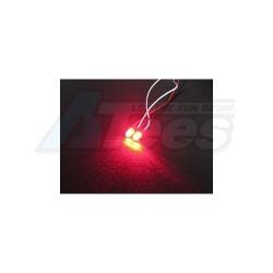 Miscellaneous All 5mm Normal Led Light Red by 3Racing
