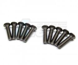 Miscellaneous All Titanium Screw / Flat Head 3 X 14mm (10) by TopCad