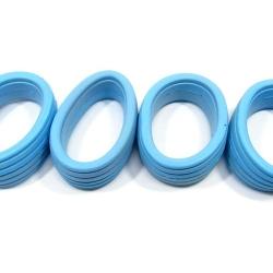 Miscellaneous All Molded Tire Inserts For 1/8 Buggy Wheel (4 Pieces) Blue by Boom Racing