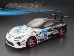 Miscellaneous All Lexus LFA Finished Lexan Body Shell RTR 190MM by Matrixline RC