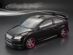 Miscellaneous All Ford Focus Finished Lexan Body Shell RTR 190mm W/ Light Buckets by Matrixline RC
