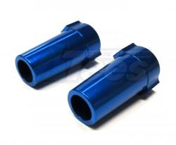 Axial Wraith Aluminum Steering Rear Knuckles  - 1 Pair Set  Blue by GPM Racing