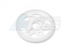 Miscellaneous All Delrin Spur Gear - 48 Pitch 86t White by GPM Racing