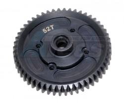 Axial EXO Steel Spur Gear (52t) - 1pc Black by GPM Racing