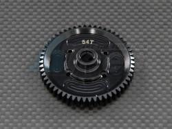 Axial EXO Steel Spur Gear (54T) - 1 Piece Black by GPM Racing