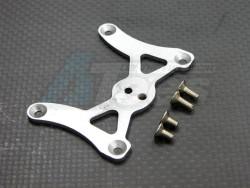 Kyosho Inferno TR-15 Fibre Linkage Plate Of Front Gear Box & Steering Plate With Screws - 1pc Set Black by GPM Racing