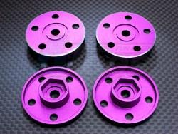 Tamiya Juggernaut 2 Aluminum Wheel Drive Washer - 4pcs Set Purple by GPM Racing