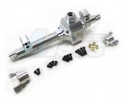 Axial Wraith Aluminum Front / Rear Axle Housing & C-Hub 4 Pieces Set Silver by GPM Racing