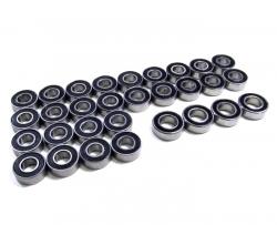 Tamiya 1/14 Truck (Ford Aeromax) High Performance Full Ball Bearings Set Rubber Sealed (30 Total) by Boom Racing
