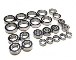 Tamiya F201 High Performance Full Ball Bearings Set Rubber Sealed (24 Total) by Boom Racing