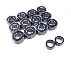 Tamiya Mini Cooper High Performance Full Ball Bearings Set Rubber Sealed (14 Total) by Boom Racing