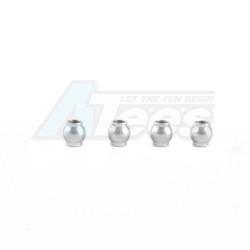 Miscellaneous All Buggy Aluminum Damper Sus Ball - 4pcs by Tamiya