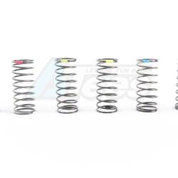 Miscellaneous All Big Bore Damper Spring Set - Aeration Type (Front) (4WD) by Tamiya