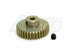 Miscellaneous All 48 Pitch Pinion Gear 34t (7075 W/ Hard Coating) by 3Racing