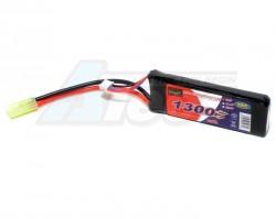 Miscellaneous All EP Soft Case Lipo 1300mAh 2-Cell 25C7.4V Battery Pack (Tamiya-plug) by Enrich Power