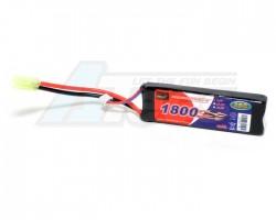 Miscellaneous All EP Soft Case Lipo 1800mAh 2-Cell 25C 7.4V Battery Pack (Tamiya-plug) by Enrich Power